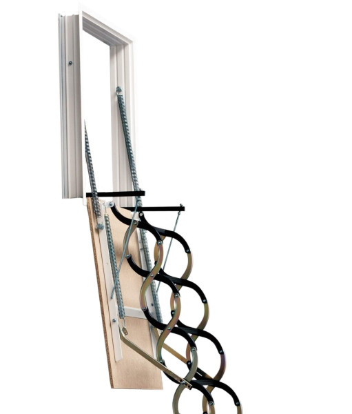 JAP VERTIKALE Dachbodentreppe,Scherentreppe,Bodentreppe Deckenöffnung 1200x700 mm Deckenhöhe 2200-2390mm