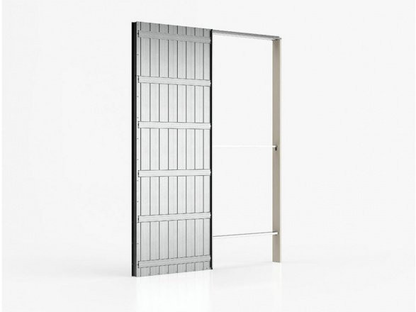 Schiebetür in der Wand Ermetika Evolution TB 610 mm 2110 mm 125 mm