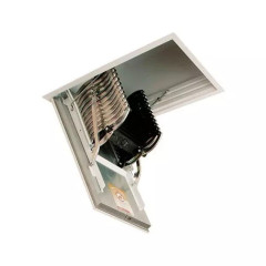 Fakro Brandschutz EI60 Min. Feuerhemmend Dachbodentreppe,Scherentreppe,Bodentreppe Deckenöffnung 500x700 mm Deckenhöhe 2200-3000 mm