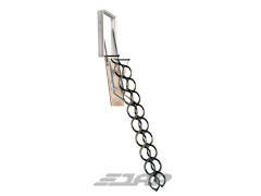 JAP VERTIKALE Dachbodentreppe,Scherentreppe,Bodentreppe Deckenöffnung 1200x700 mm Deckenhöhe 2200-2390mm