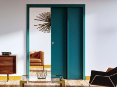 Ermetika Staffetta TB 615+615 mm Schiebetür in der Wand 180 mm Trozkenbauwand 2100 mm