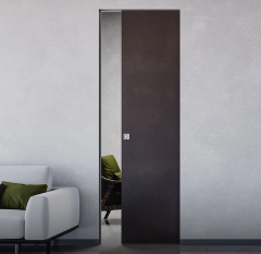 Schiebetür in der Wand Ermetika EvoKit ohne Zarge TB 610 mm 2110 mm 100 mm Trockenbauwand