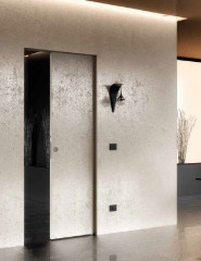 Einbauelement Schiebetür in der Wand Ermetika Absolute Evo TB 1110 mm Zargenlose in Mauerwerk 125 mm 1985 mm