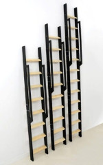 Raumspartreppe Black mit Räder (5)