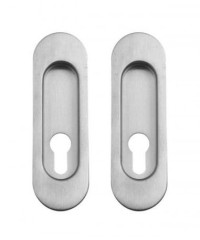 Schiebetürgriff mit Zylinderschloss