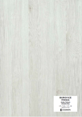 Schiebetür zweiflügelig in die Wand CPL 610+610/1985 mm 100 mm authentic