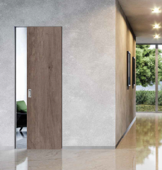 Schiebetür in die Wand -Nebraska Laminat