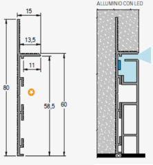 Sockelleiste versteckt Ermetika (3)