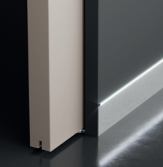 Sockelleiste versteckt Ermetika für LED-Beleuchtung